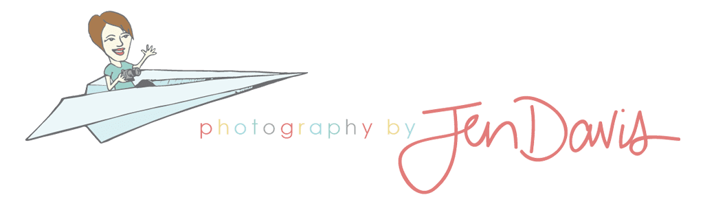 Photography by Jen Davis logo